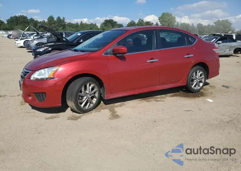 2014 Nissan Sentra S из США, поврежденный, VIN 3N1AB7AP4EY279049